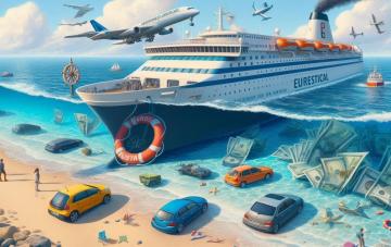 Ferry instead of plane: saving money on the way to Europe