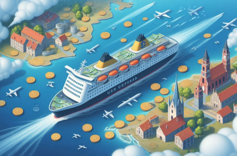 Паром вместо самолёта - экономим на пути в Европу